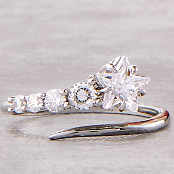 Star ring by Charmed Aroma, size 6, Celestial Ring Collection - Picture 7 of 7